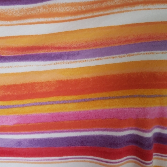 RALPH LAUREN COTTON STRIPED TOP - Picture 2 of 3